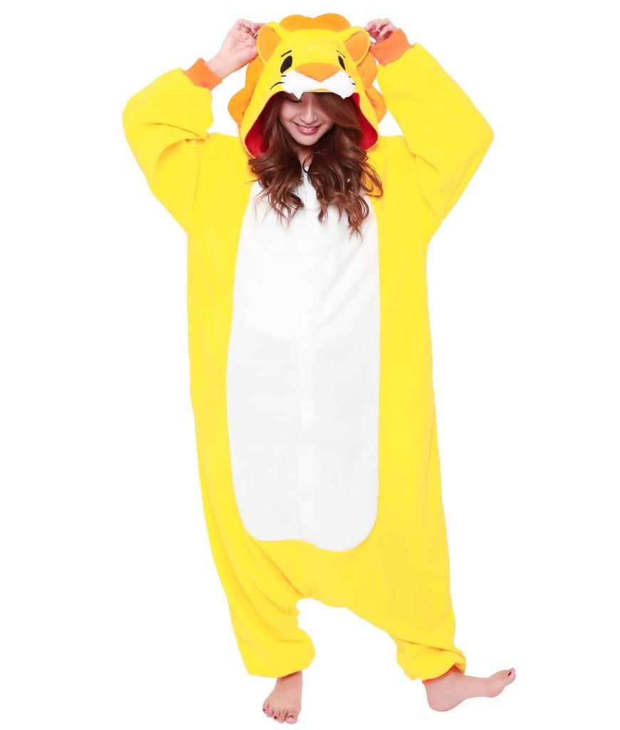 SAZAC Fleece Lion Kigurumi 2745