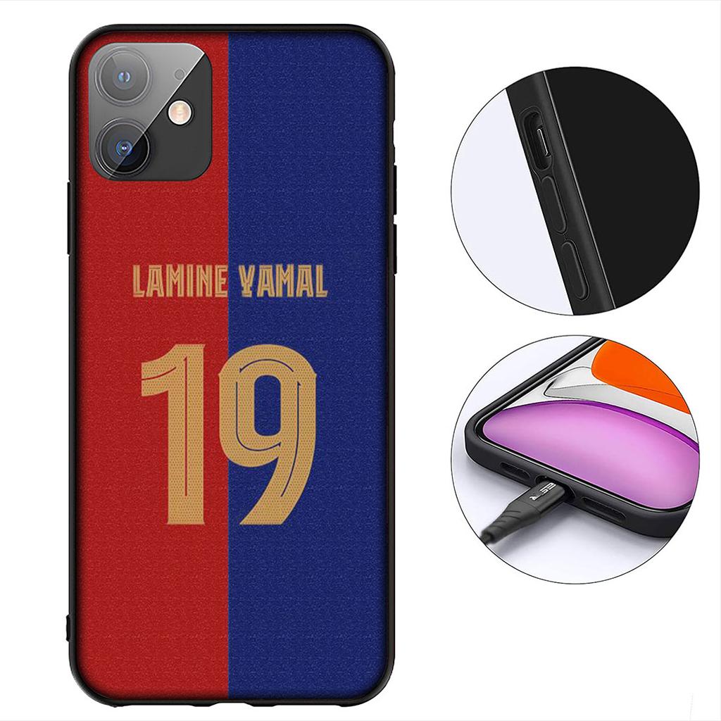 Soccer No 19 Spain Football Star No 19 Cover for Apple iPhone 12 13 Mini XS 11 Pro Max 7 8 Plus XR SE 2022 SE3 + 8+ Phone Case