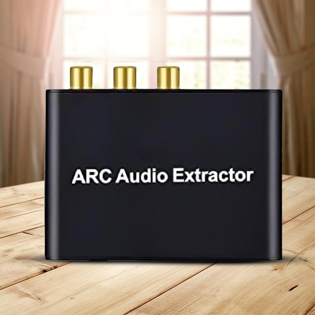 Аудиоэкстрактор HDMI-совместимый ARC, преобразующий ARC в SPDIF Coaxial, L/R Stereo, 3,5 мм Jack, Аудиоконвертер для HDTV, Саундбара, Усилителя