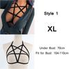 Summer Bralette Bustier Belt Lingerie Push Up Crop Top Cage Harness Sexy Bandage Bra