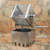 Desirable Home Coffee Roaster, Far-Infrared, Compact, Manual Rotation, with Handle, Premium Titanium 3.5mm Mesh