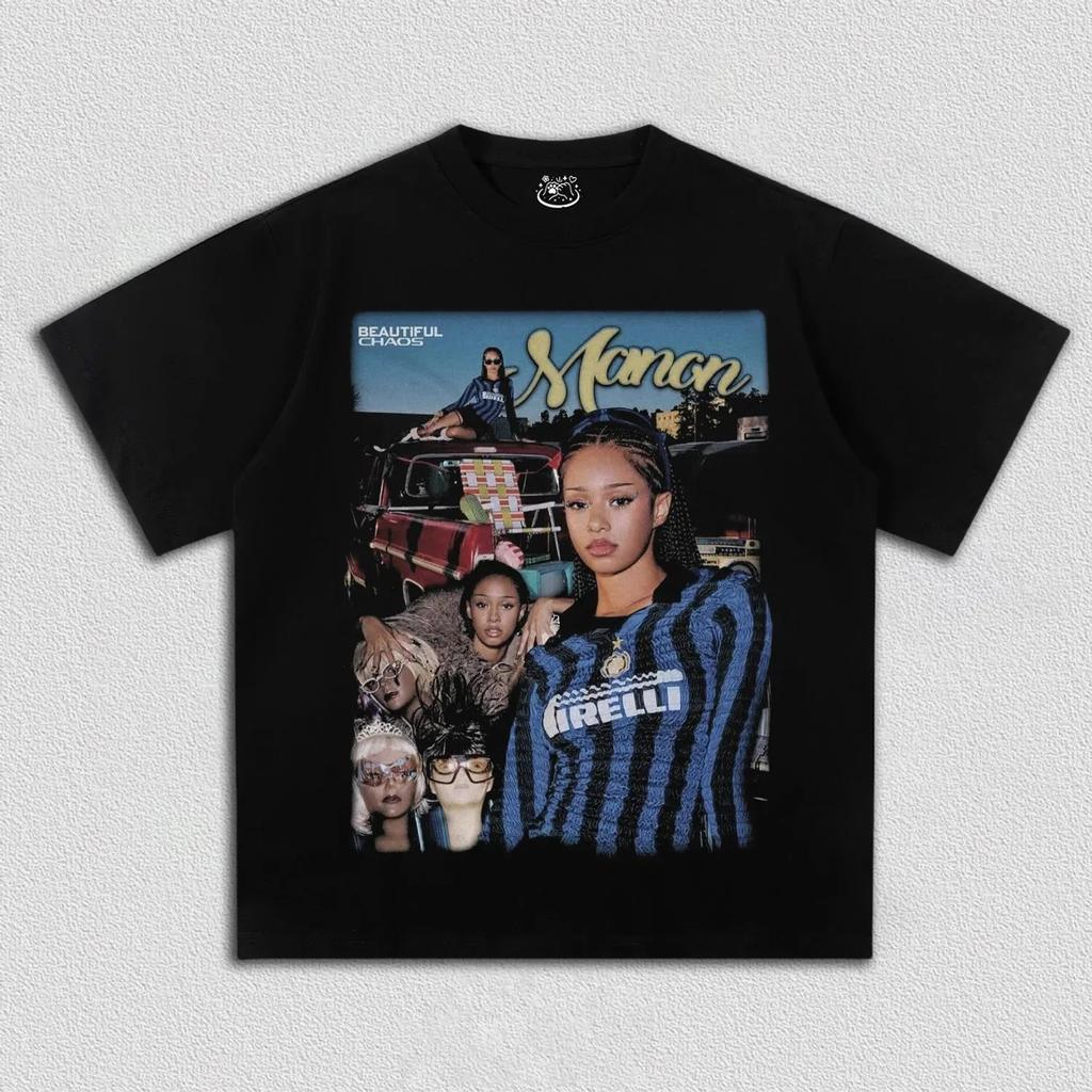 2026 Корейская Kpop Группа Девичья Группа KATSEYE Печатная Футболка Мужчины Женщины Оверсайз Y2k Короткий Рукав Высокое Качество Харадзюку Свободная Женская Одежда