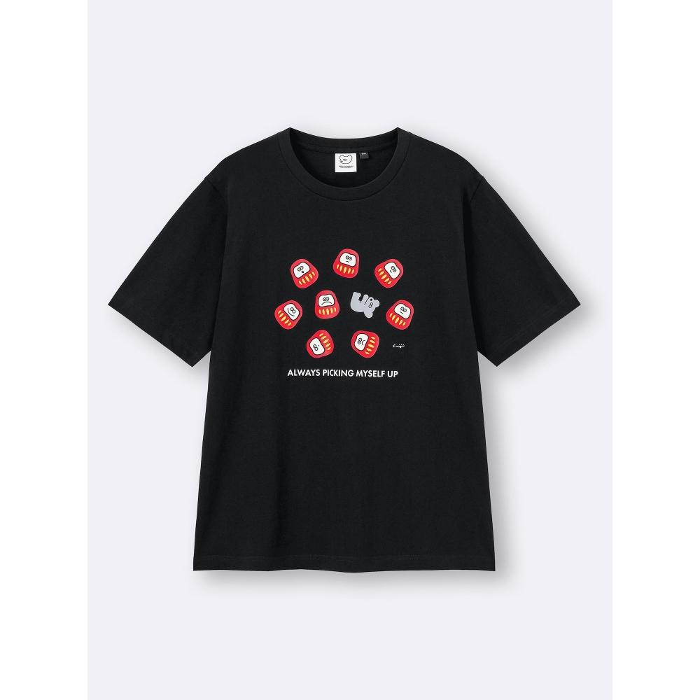 GU by Uniqlo Графика T Омияге Сэйдзи.m +x