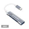 Автомобильный USB-хаб на 4 порта, высокоскоростной, Type C, мульти-разветвитель, адаптер, аксессуары для Citroen C1 C3 C4 C5 C6 DS 3 DS 4 DS 5