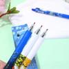 4Pcs/Box 0.5mm Quick-Drying Pens Van Gogh Oil Painting Rollerball Pen Trendy Press Gel Pen  Exam