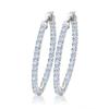 Женские именные латунные серьги с полной дрелью 4A Vermiculite Jewelry платиновое круглое кольцо для сережек