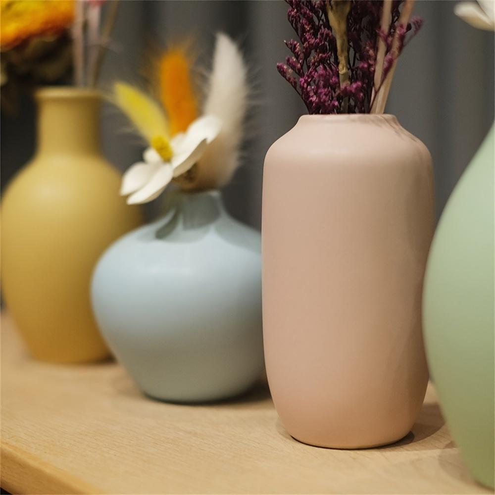 4 шт., керамическая ваза с изысканным видом, креативная и простая ваза-украшение для дома, очень подходит для украшений на празднование годовщины, для вечеринок