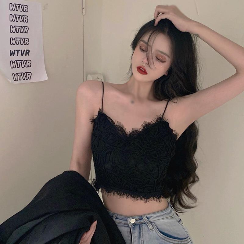 Женское платье, кружевной жилет с тонкими бретелями, женское платье в коротком нижнем белье с красивой спиной