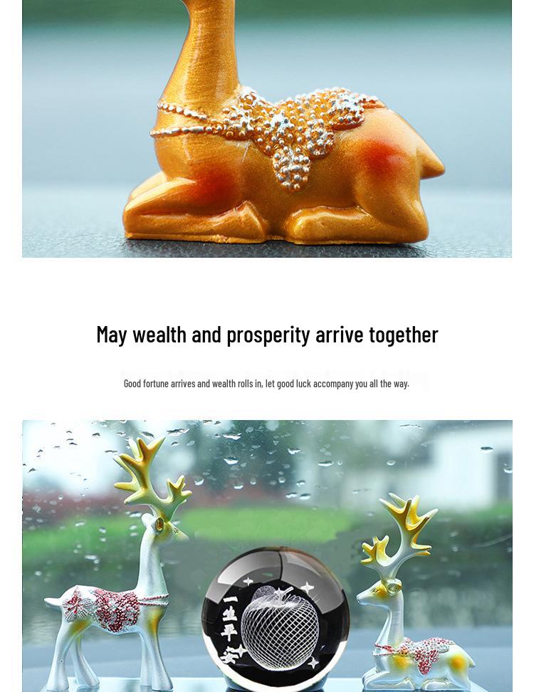 Высококачественные автомобильные украшения в виде оленей: Безопасного Пути Ароматерапия Декор Салона