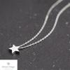 92.5 Silver Star-Shaped Necklace Starn