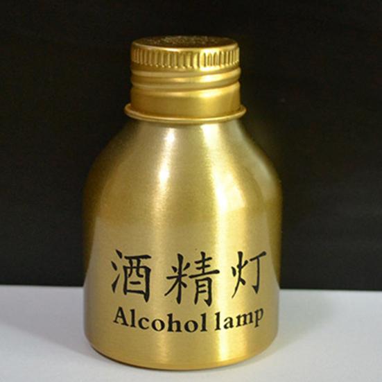 50 мл Алюминиевая с хлопковым фитилем Металлическая крышка Сплав Жидкостная горелка Лампа Сверхмощная Портативная Лабораторная Мини