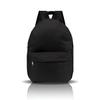 Black Unisex Notebook Laptop School Course Camping Travel Trip Daily Use Backpack