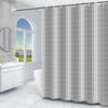Современная занавеска для душа из полиэстера для стильных ванных комнат - водонепроницаемая и простая в уходе занавеска для душа водонепроницаемая