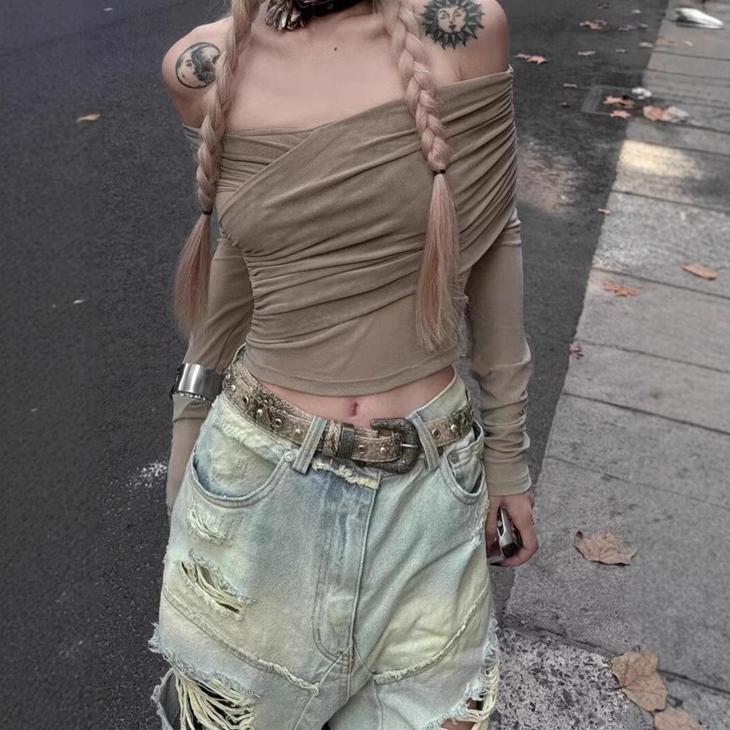 Мужской костюм JYL Американская джинсовая куртка с жаккардовым узором и брюки прямого кроя