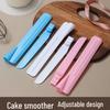 Регулируемый по высоте инструмент для разглаживания торта и скребок для мастики