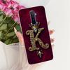 For Realme X2 Pro Case RMX1931 Transparent Luxury Crown A-Z Letters 2D Painted Soft Bumper Cover For Real me X2 Pro Casing