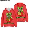 2024 New Rat Fink Hoodies Sweatshirt Men/women Pullovers Kids Tops Kawaii Clothes Casual Anime Hoodie Streetwear Pullovers