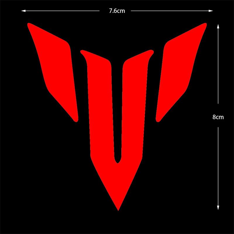 Yamaha MT Series Motorcycle Helmet & Headlight Reflective Decals (Waterproof).