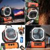 Rechargeable Camping Fan with 4 Wind Speeds Hanging Ceiling Fan with Lights Camping Fan Multifunctional Hanging Fans