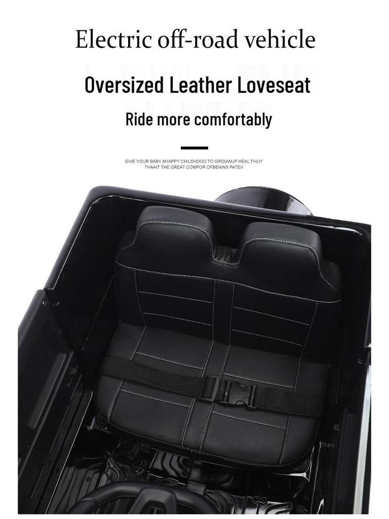 Детский электрический внедорожник Mercedes-Benz G-Class с пультом управления, подходит для мальчиков и девочек - большой полноприводный, каталка.