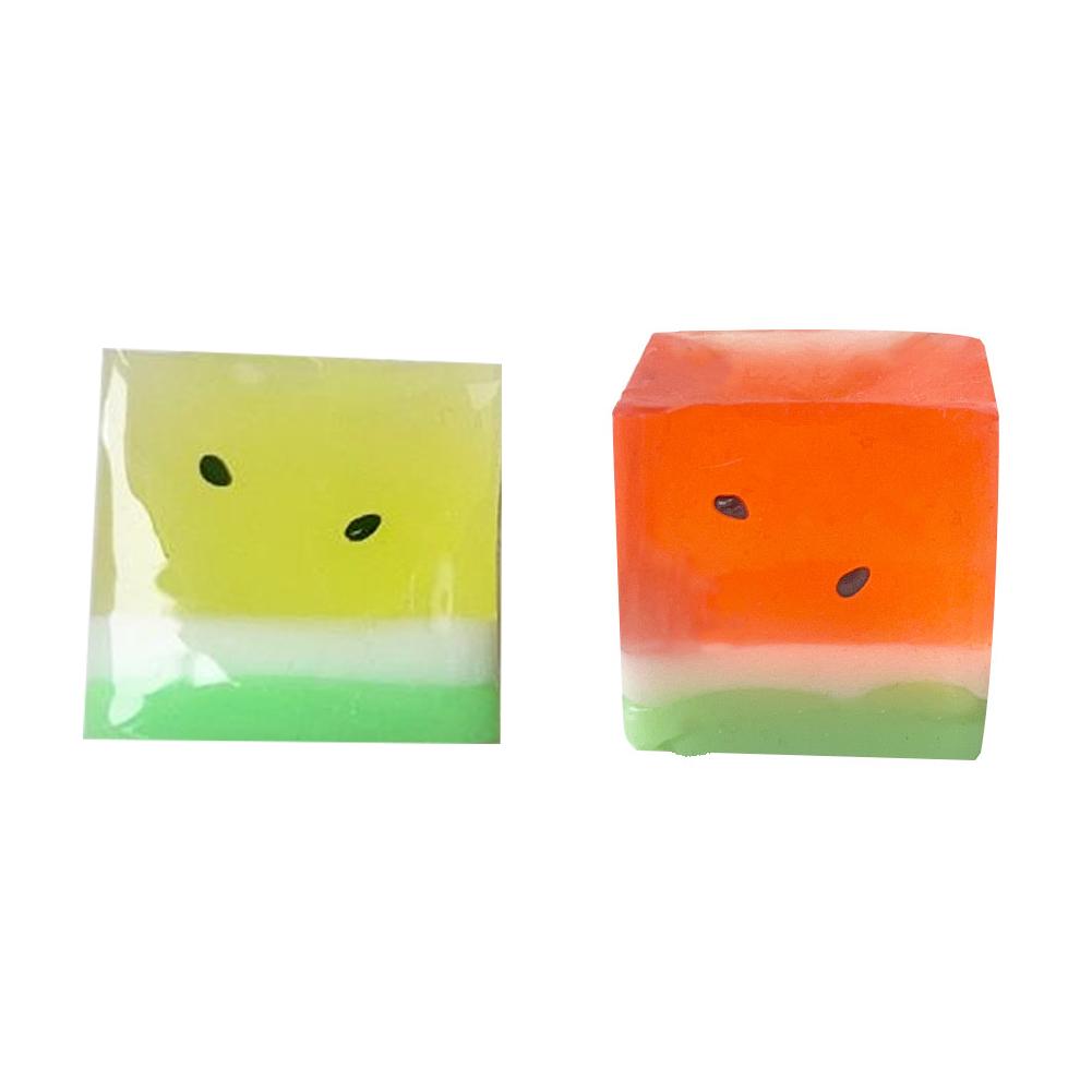 6 Pcs. Squish Toys Antistress/ Watermelon Ice Cubes