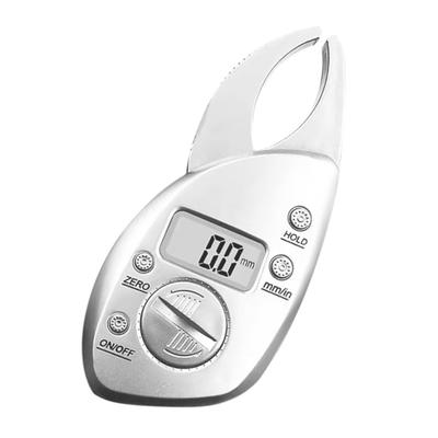 Цифровой калипер для измерения жировой складки с ЖК-дисплеем — Точный инструмент для измерения жировой складки для домашнего и фитнес-использования