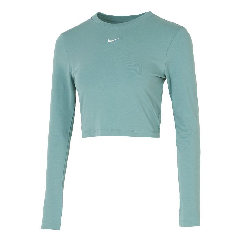 Новые женские футболки Nike зеленые HF5323-018