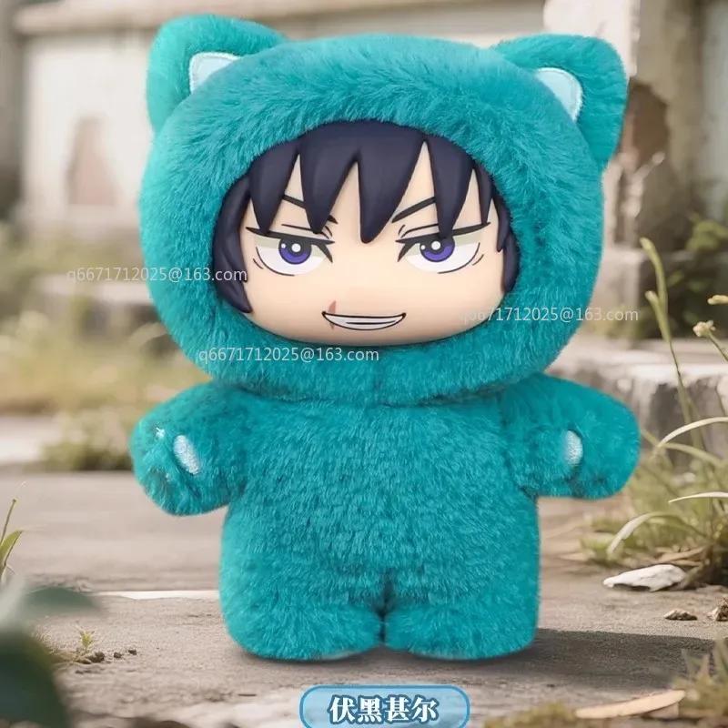 BANDAI Jujutsu Kaisen 2 Серия плюшевых фигурок с кошачьими ушками Аниме-фигурка в слепой коробке - Коллекция для украшения таинственной комнаты Детский подарок