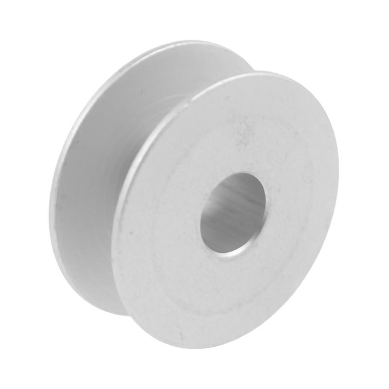 10Pcs 21Mm Industrial Aluminum Bobbins For Singer Brother Sewing Machine Tools