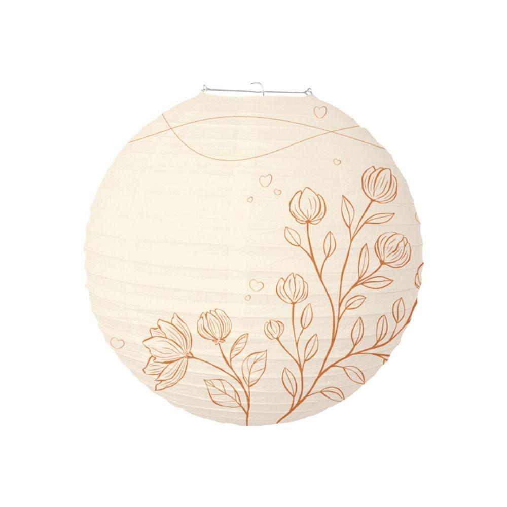 Handmade DIY Hanging Paper Lantern Lightweight Party Pendant Round Hanging Decor Birthday Party