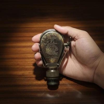 10,16 см Латунный Монокуляр Коллекционный R J Beck Морской Подарок Свадьба, День Благодарения, Китайский Новый Год, Рождество