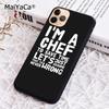 Чехол для телефона Baking Cook Chef для iPhone 5s SE 6 7 8 plus X XR XS 11 12 13 14 pro max Samsung Galaxy S21 S22