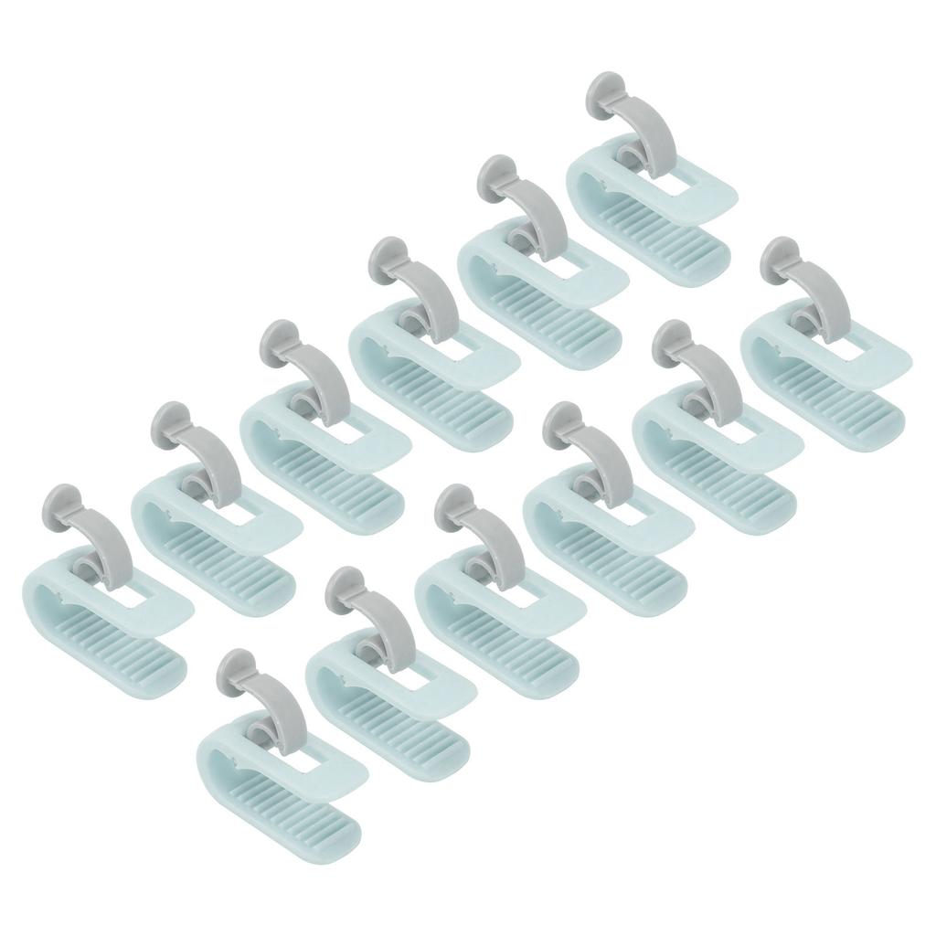 12 шт. зажимов для простыней, предотвращающих скольжение, безыгольное безопасное закрытие на 180 градусов, универсальное одеяло