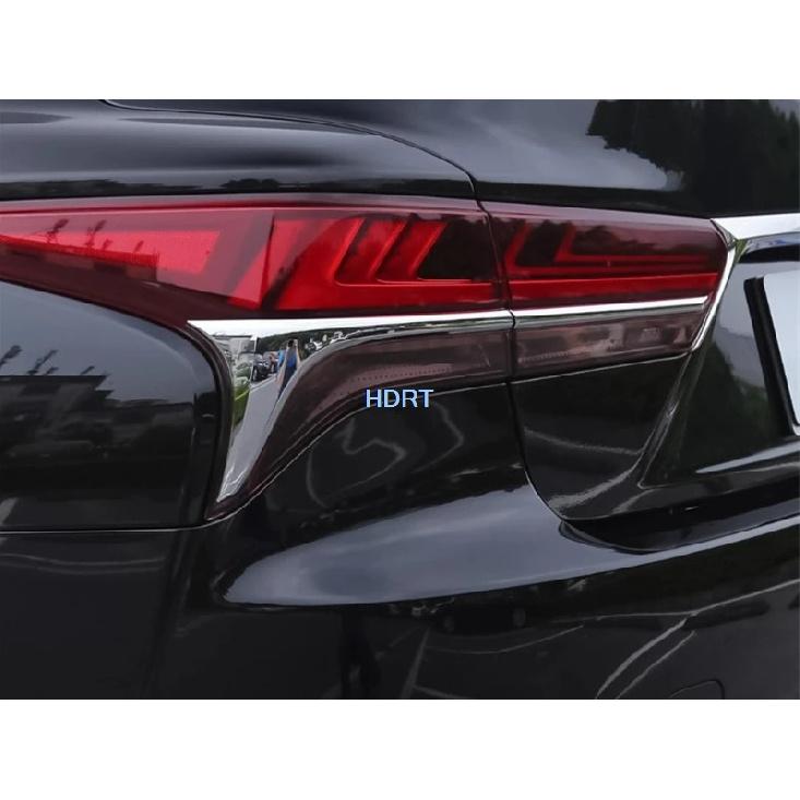 Для Lexus LS LS350 LS500h 2018 + Автомобильный стиль Задний багажник Противотуманная фара Задний фонарь Накладка Защитная Декоративные Аксессуары Наклейка на кузов