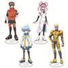 New Animation Tousouchuu: Great Mission Stand Cartoon Character Standing Model Plate Cosplay Props Fans
