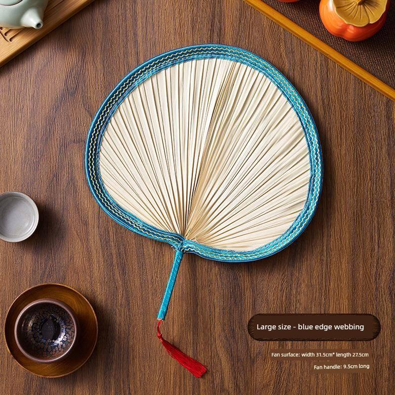 Handmade Natural Wheat Straw Fan, Traditional Large and Small Dance Hand-Held Fan, Handmade Baby Fan