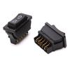 Dpdt Dc 12V 20A Универсальный Автомобильный Выключатель Стеклоподъемника 5 Штырей Черный