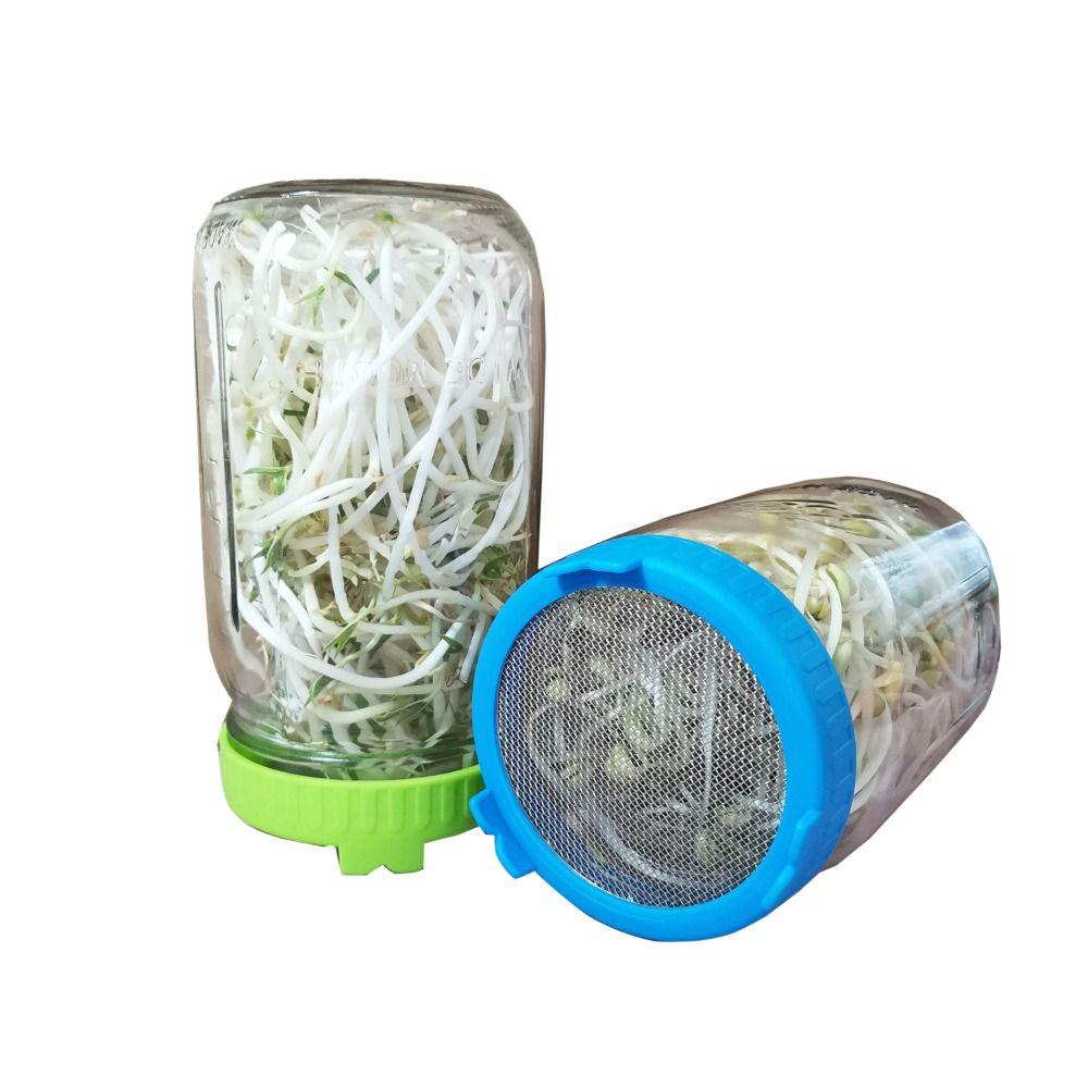 Для 86-миллиметровой банки для выращивания семян, проращивания семян, уплотнительного кольца, крышки для проращивания семян, сетчатого фильтра для проращивания семян