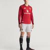 adidas Бесплатная доставка с AdiClub Манчестер Юнайтед 25/26 Домашняя аутентичная футболка с длинным рукавом JP3022-