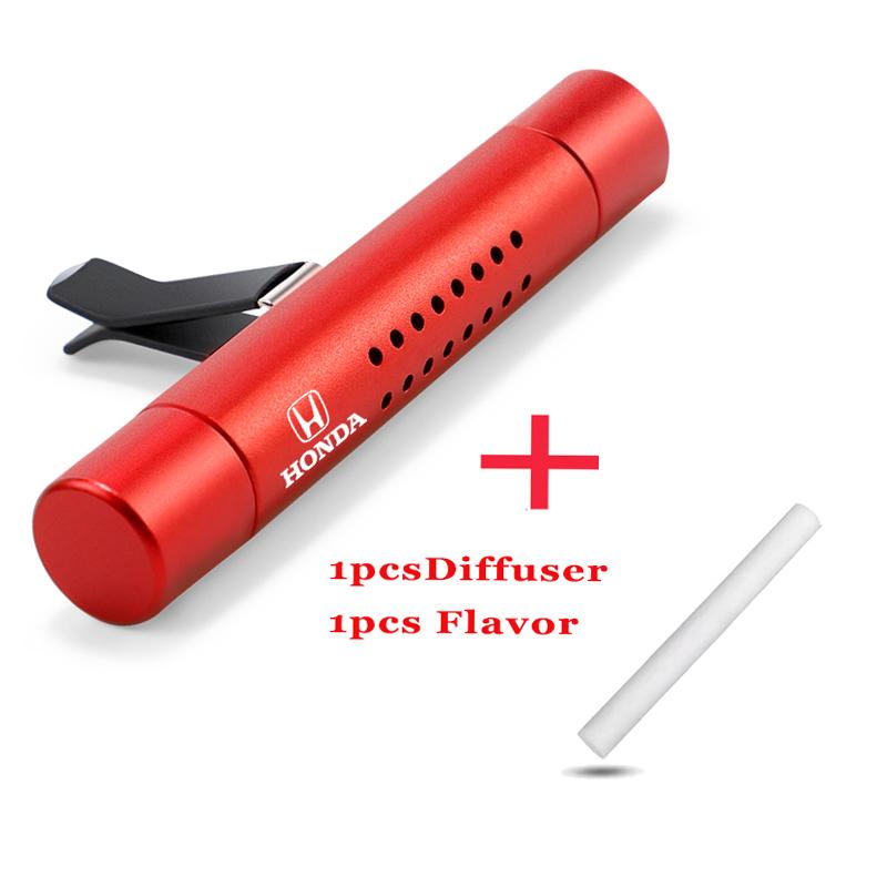 SLZPW1 Car Air Outlet Perfume Clip Vent Diffuser Lasting Solid Aromatherapy For Honda Civic FIT CRV Accord Jazz HRV Vezel CRZ CRX Pilot