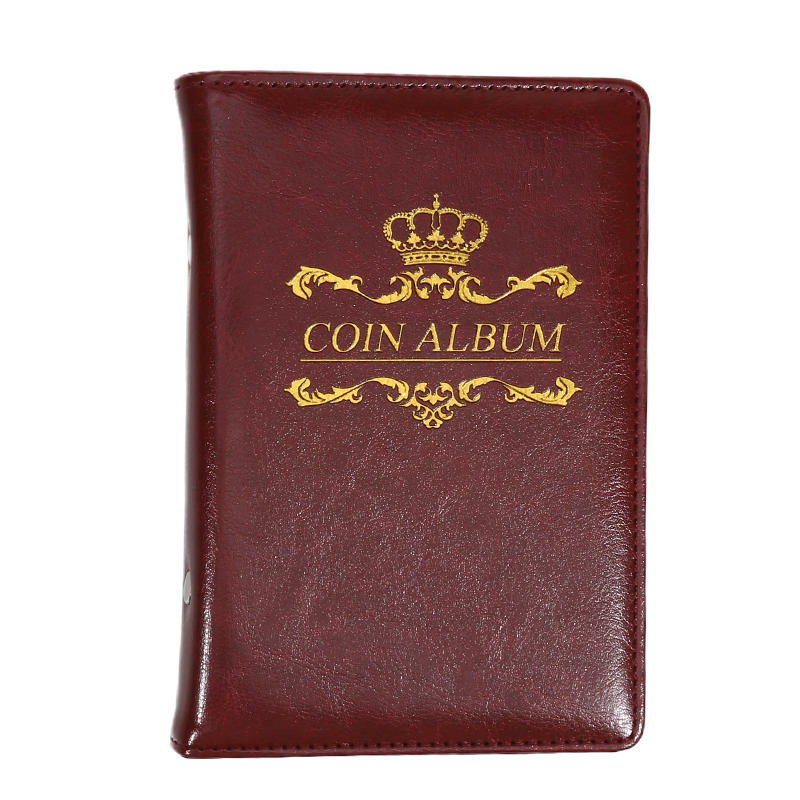Home Coin Collection Book Home Decoration Portable Double Row Scrapbook For Storing And Displaying Commemorative Coins