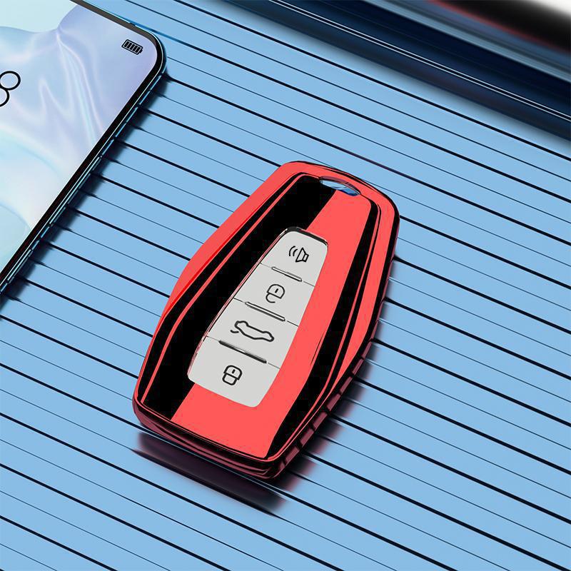 Чехол для ключей Geely Geometry E Firefly: Звездное небо 2024 - Премиальный защитный чехол