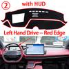 Car Dashboard Cover Avoid Light Pad trument Platform Cover Mat Carpet Accessories for Changan Deepal SL03 L07 C385 -2025