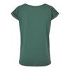 Build Your Brand Womens/Ladies Cotton Extended Shoulder T-Shirt