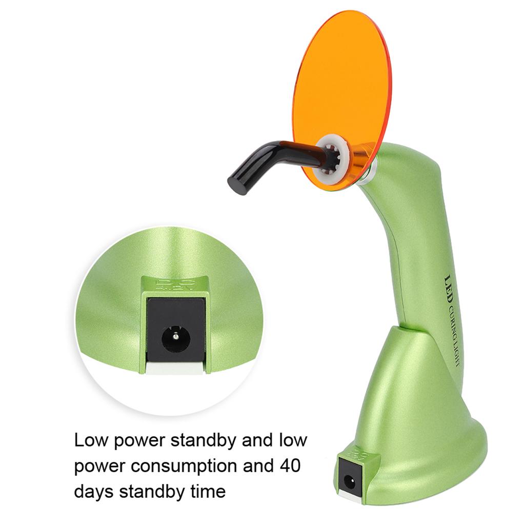 Стоматологическая 5 Вт Беспроводная Пистолетного Типа Светодиодная Полимеризационная Лампа Машина Стоматологическое Оборудование для Полости Рта