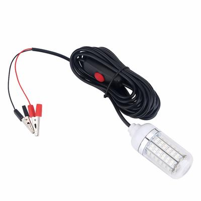 12V Уличный светодиодный погружной подводный фонарь для ночной рыбалки (синий)