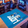 1pc Detroit Lions logo Entrance Mat, Non-Slip Mat Area Rug,Room Decor, Outdoor Decor, Kitchen Rug,Doormat - Machine Washable, Easy to Clean