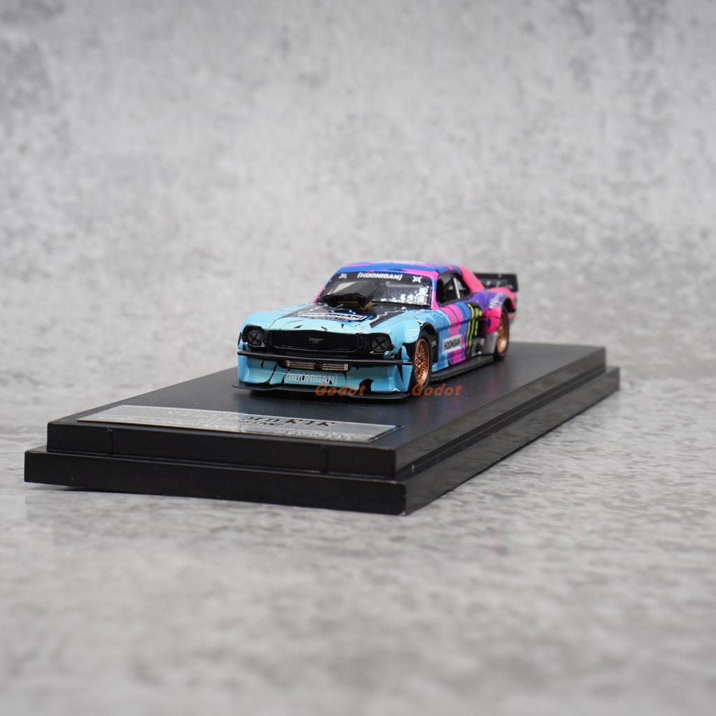 SW 1:64 Mustang RTR V3 Hoonicorn Alloy Car Diecasts & Toy Vehicles Car Model Miniature Scale Model Car For Children