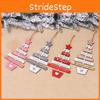 Elegant Wood Christmas Pendant Decorations For Home And Party Ornamentation
