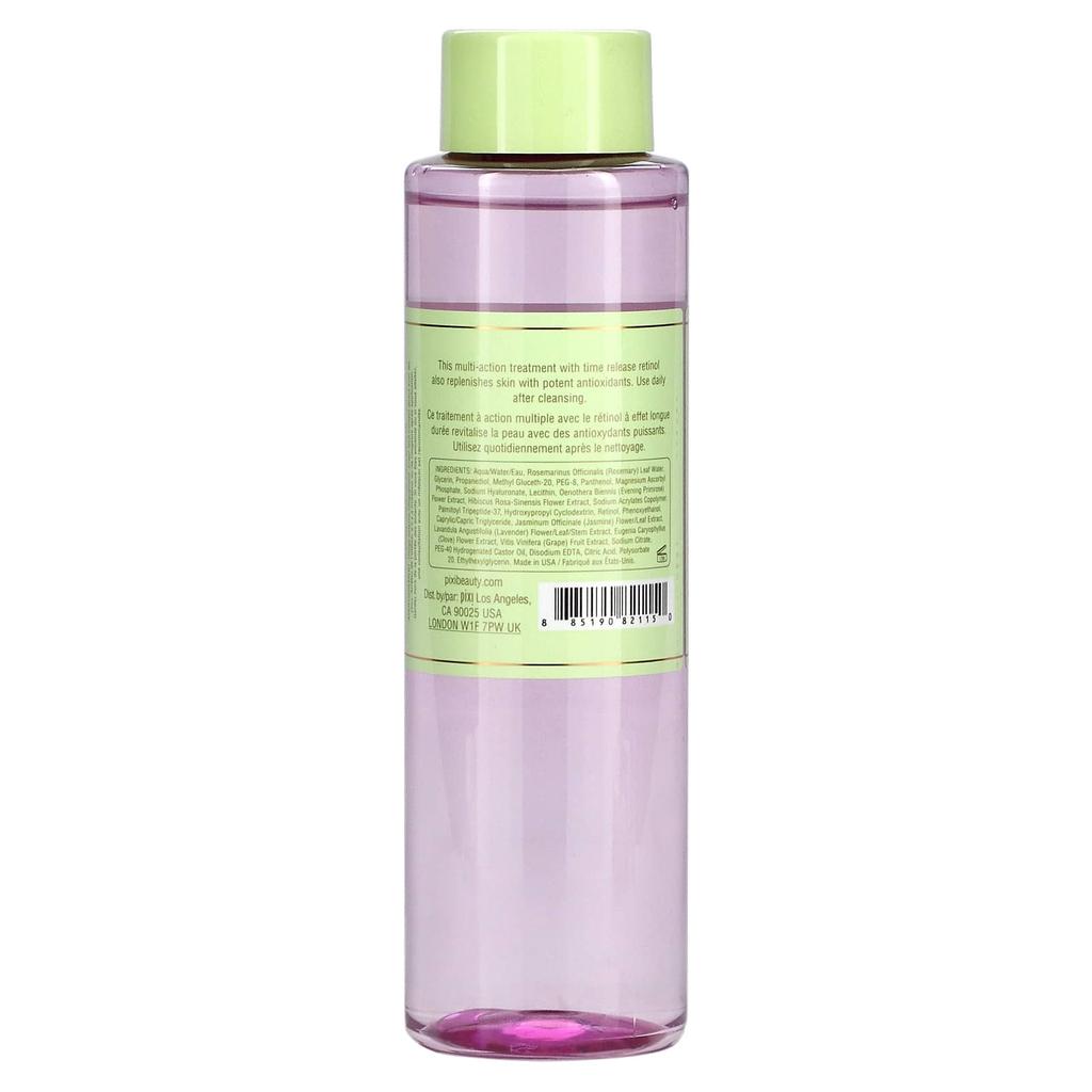 Pixi Beauty Skintreats, Тоник с ретинолом, улучшенный тоник для сохранения молодости, 8,5 жидких унций (250 мл)